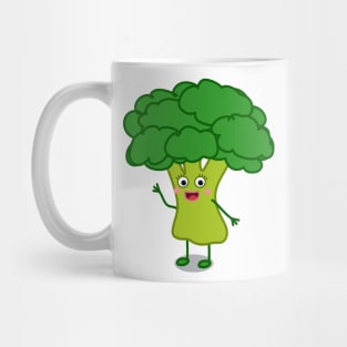 Cute Design Broccoli Vegetables Love Mug